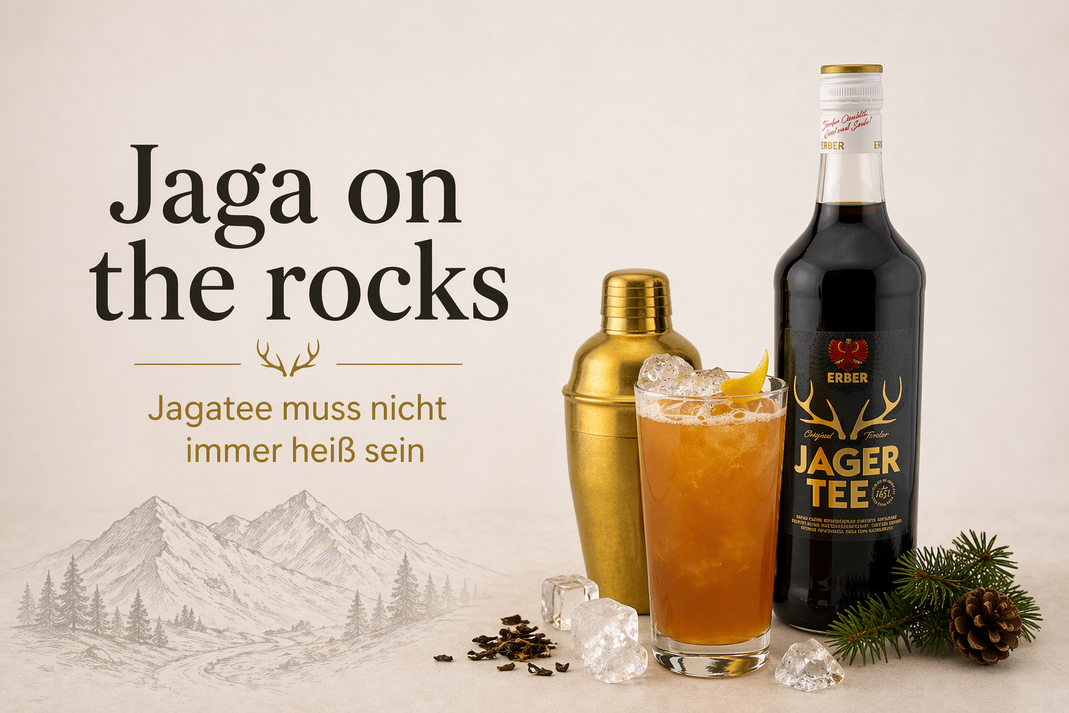 Jaga on the rocks