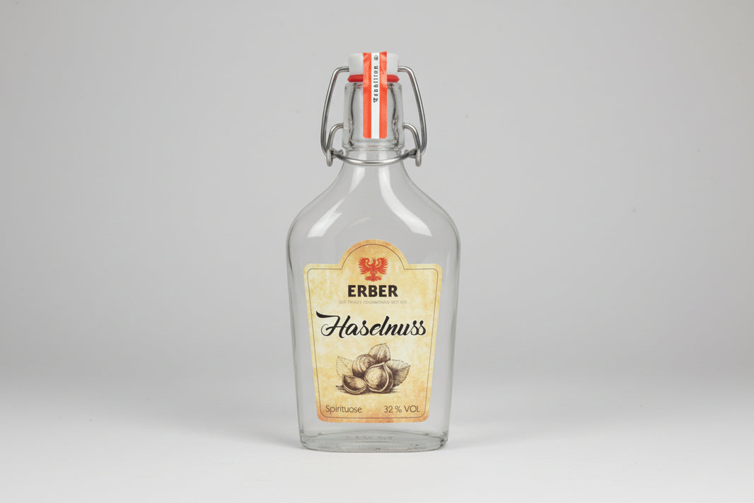 Haselnuss Spirituose 32% - Flachmann - 200 ml