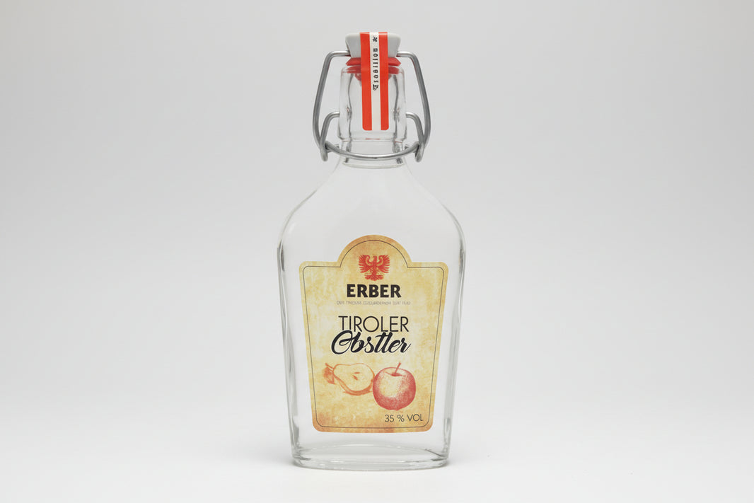 Obst Schnaps 35% - Flachmann - 200 ml