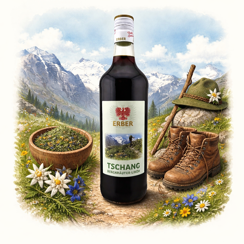 Tschang Bergkräuter Likör 20% - 1000ml