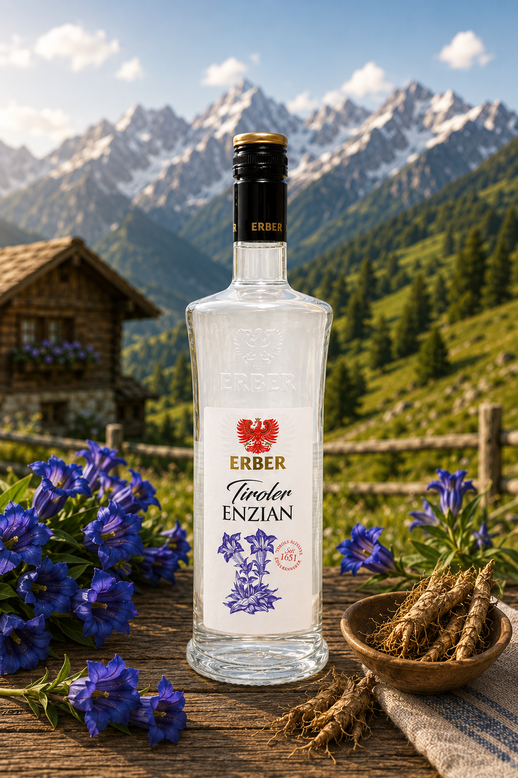 Enzian Schnaps 38%