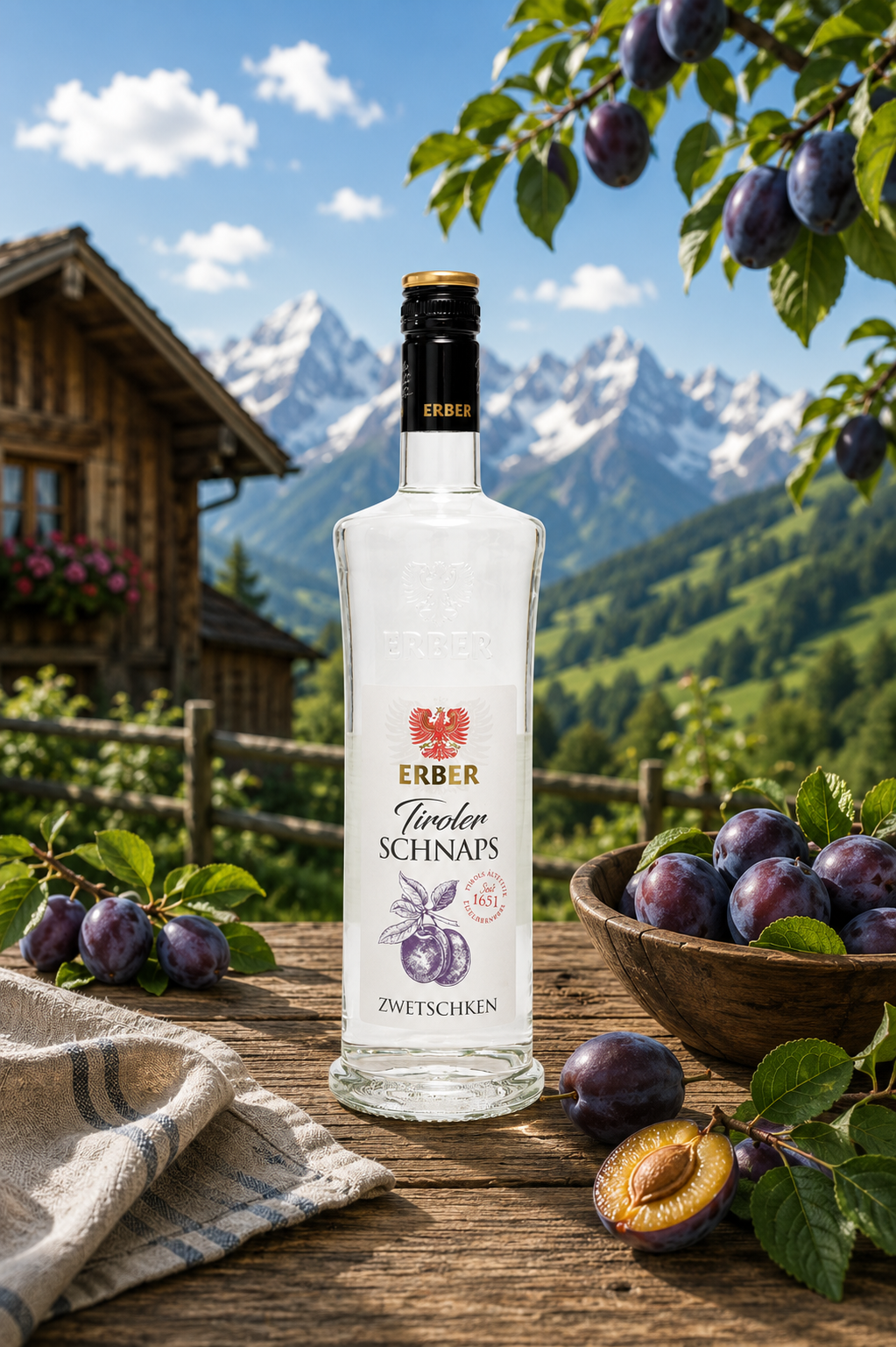 Zwetschken Schnaps 38%