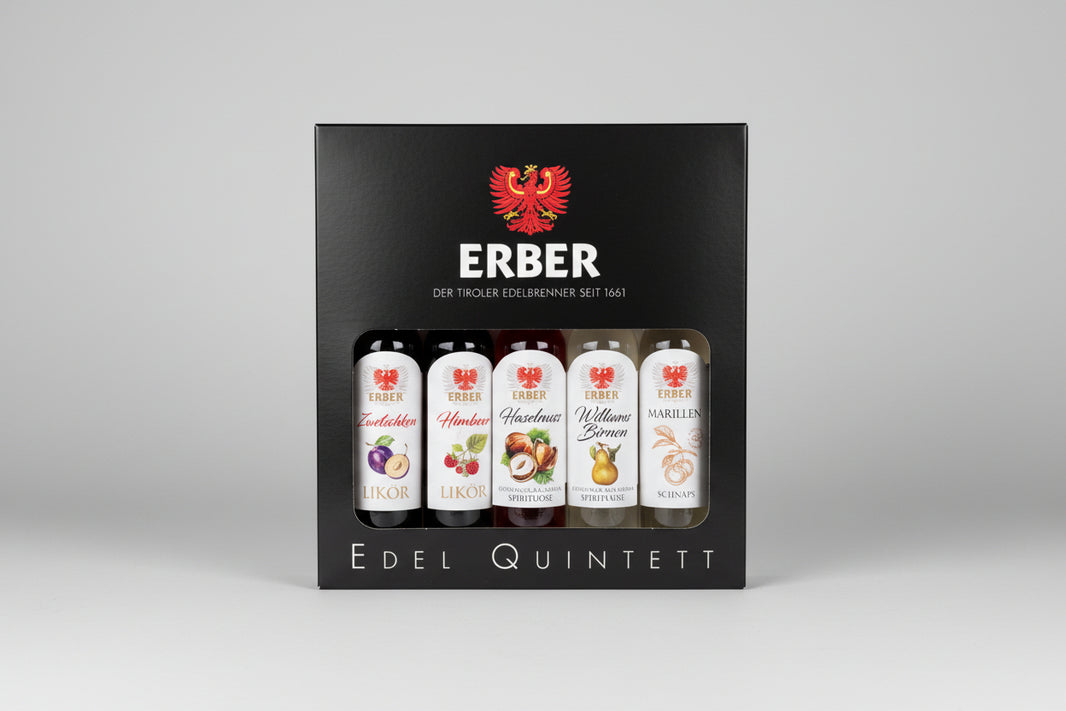 Edelquintett - Tiroler Mix - 5 x 4cl