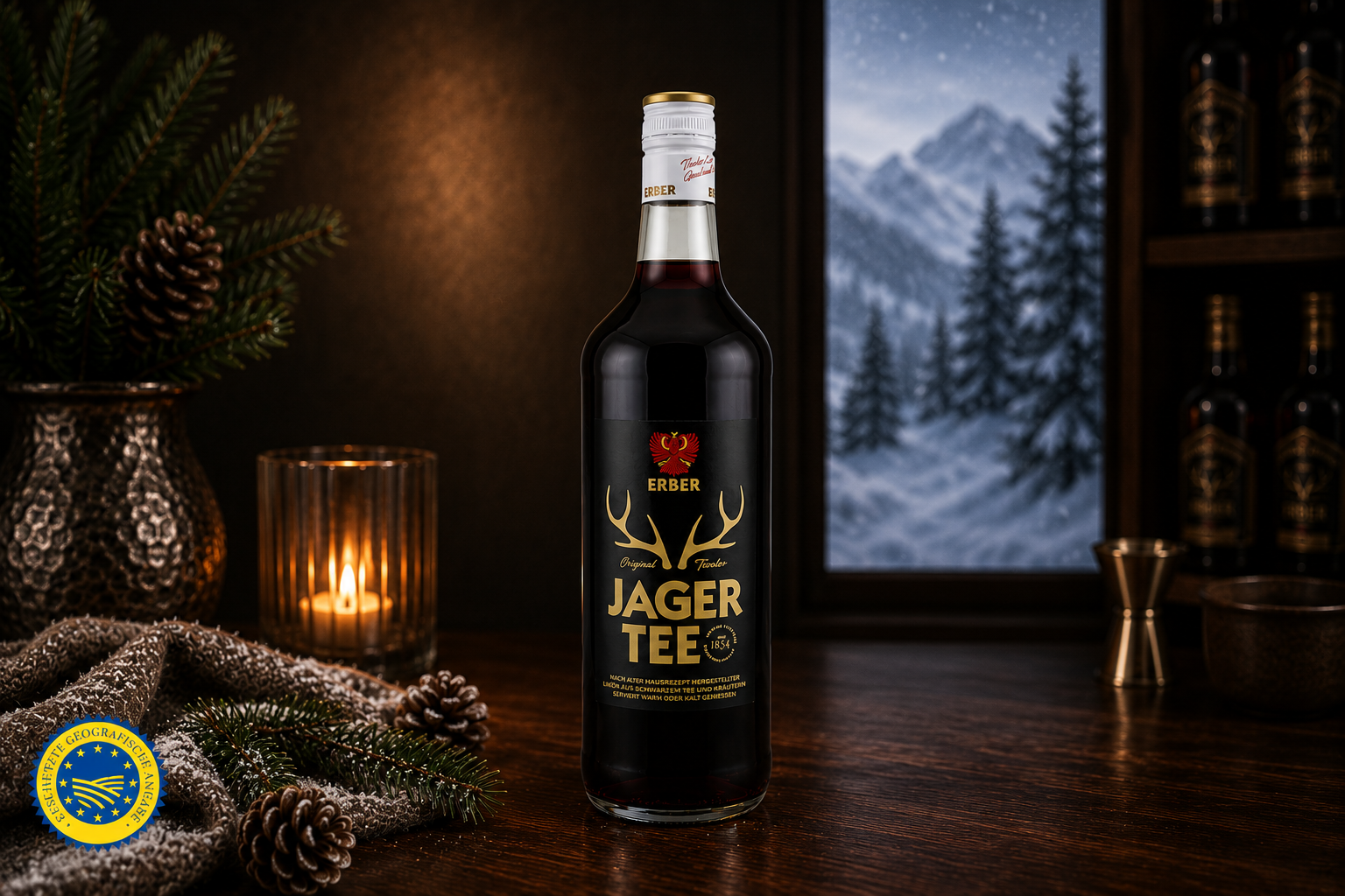 Jägertee 1:3 Konzentrat 40% - 1000 ml