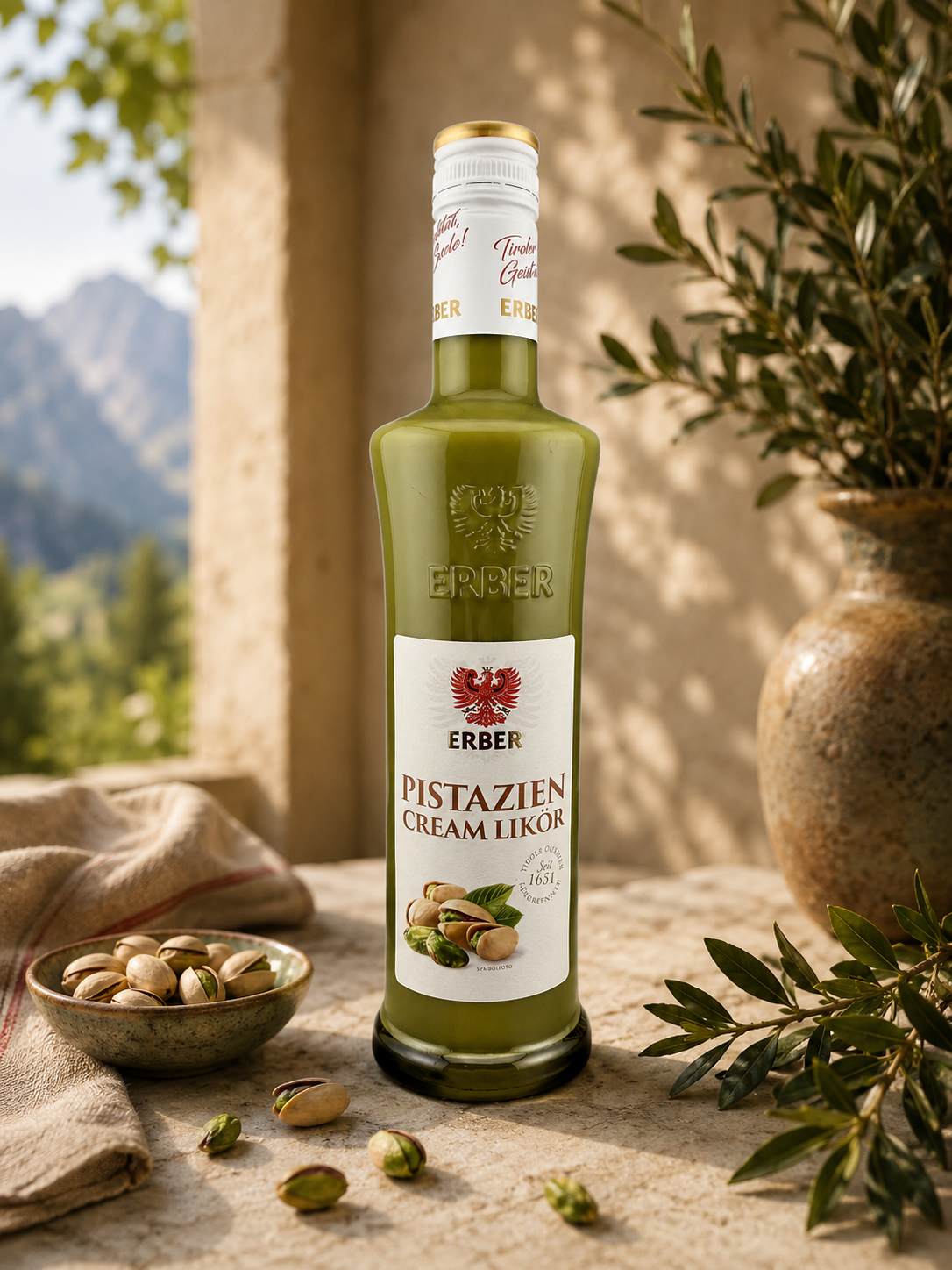 Pistazien Cream-Likör 15% - 500 ml