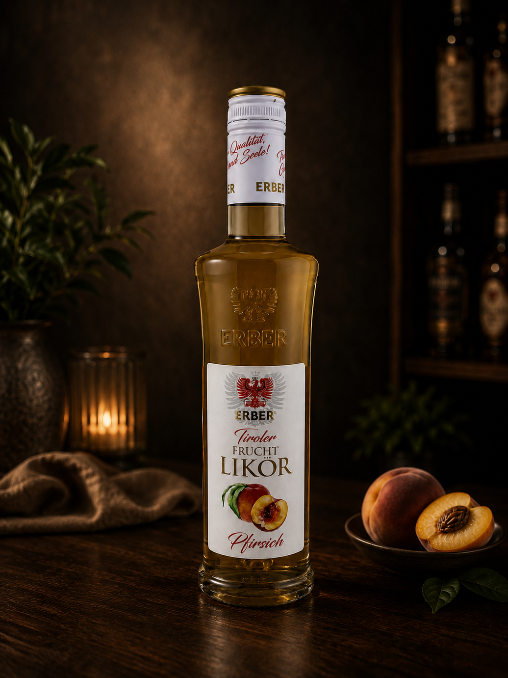 Pfirsich Frucht-Likör 20% - 500 ml