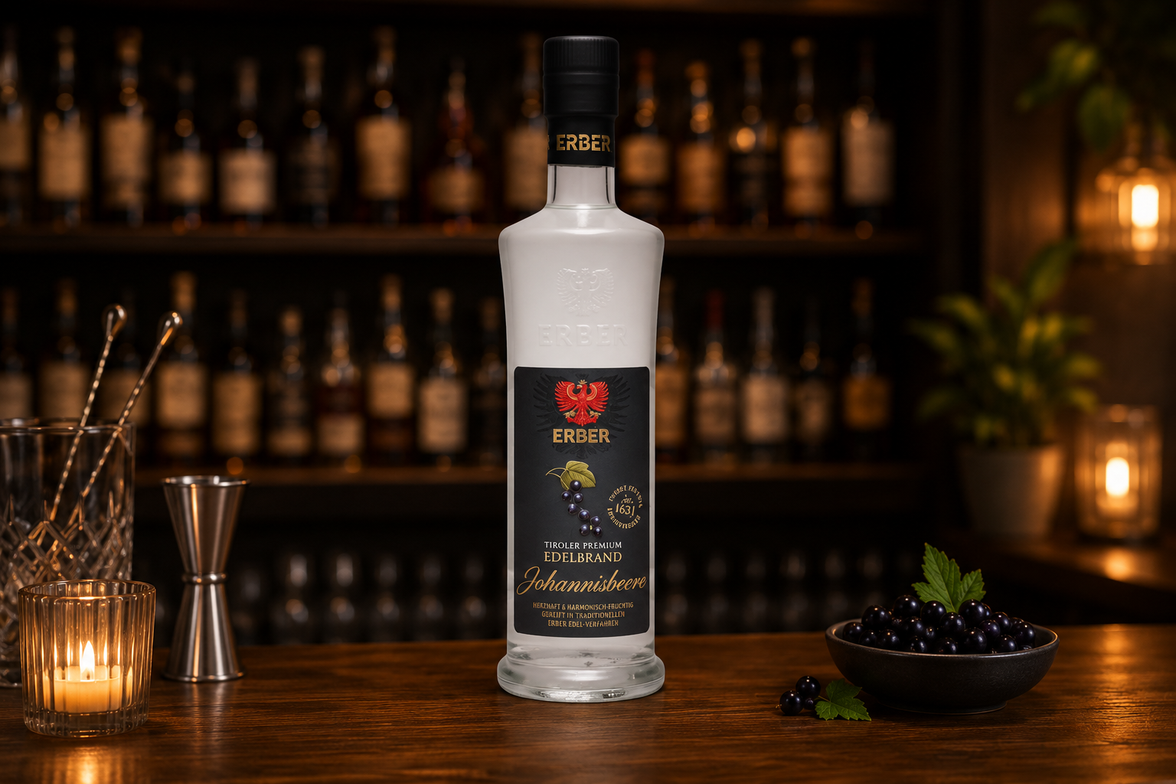 Schwarzer Johannisbeerbrand 40% - 350ml