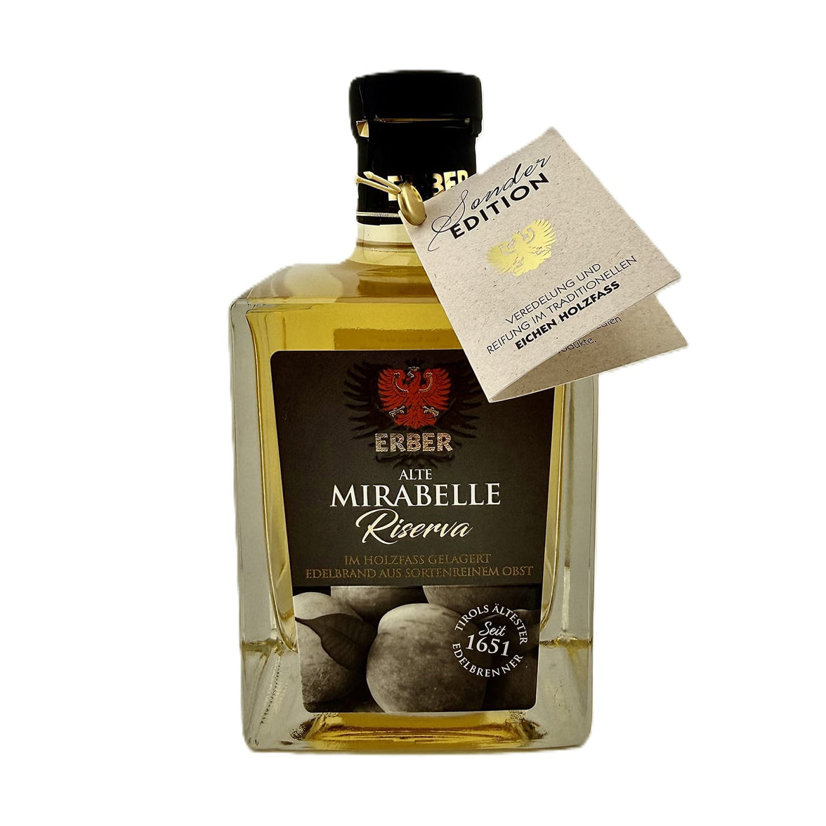 Alter Mirabellenbrand 40% - 0,5 l