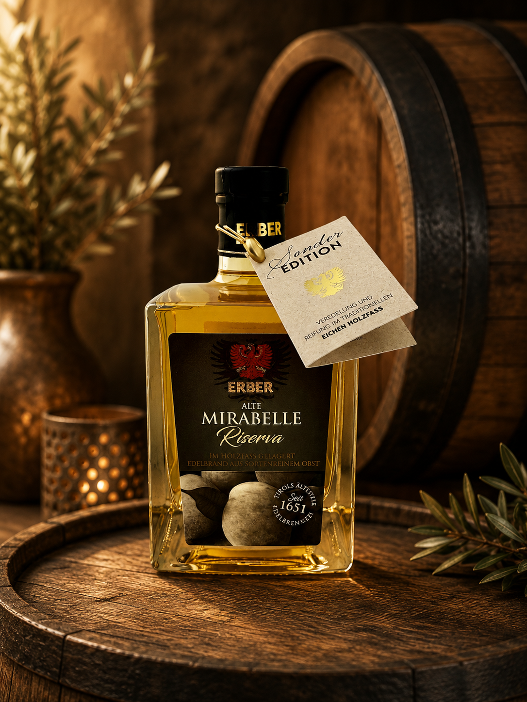 Alter Mirabellenbrand 40% - 500ml