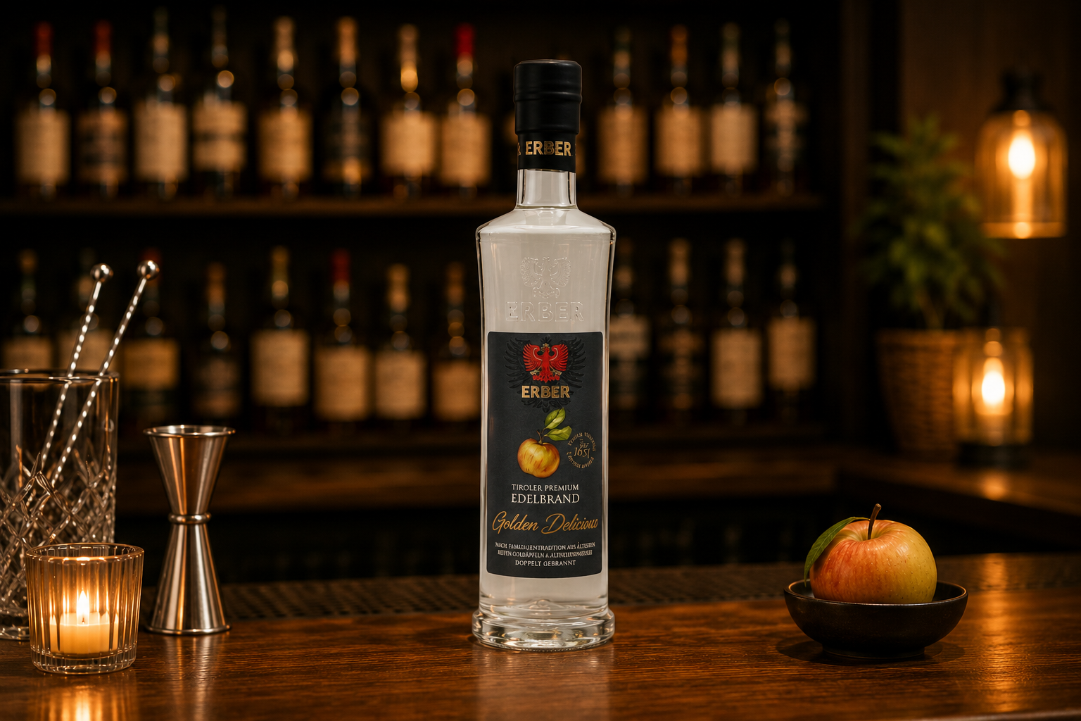 Apfelbrand Golden Delicius 40% - 350ml