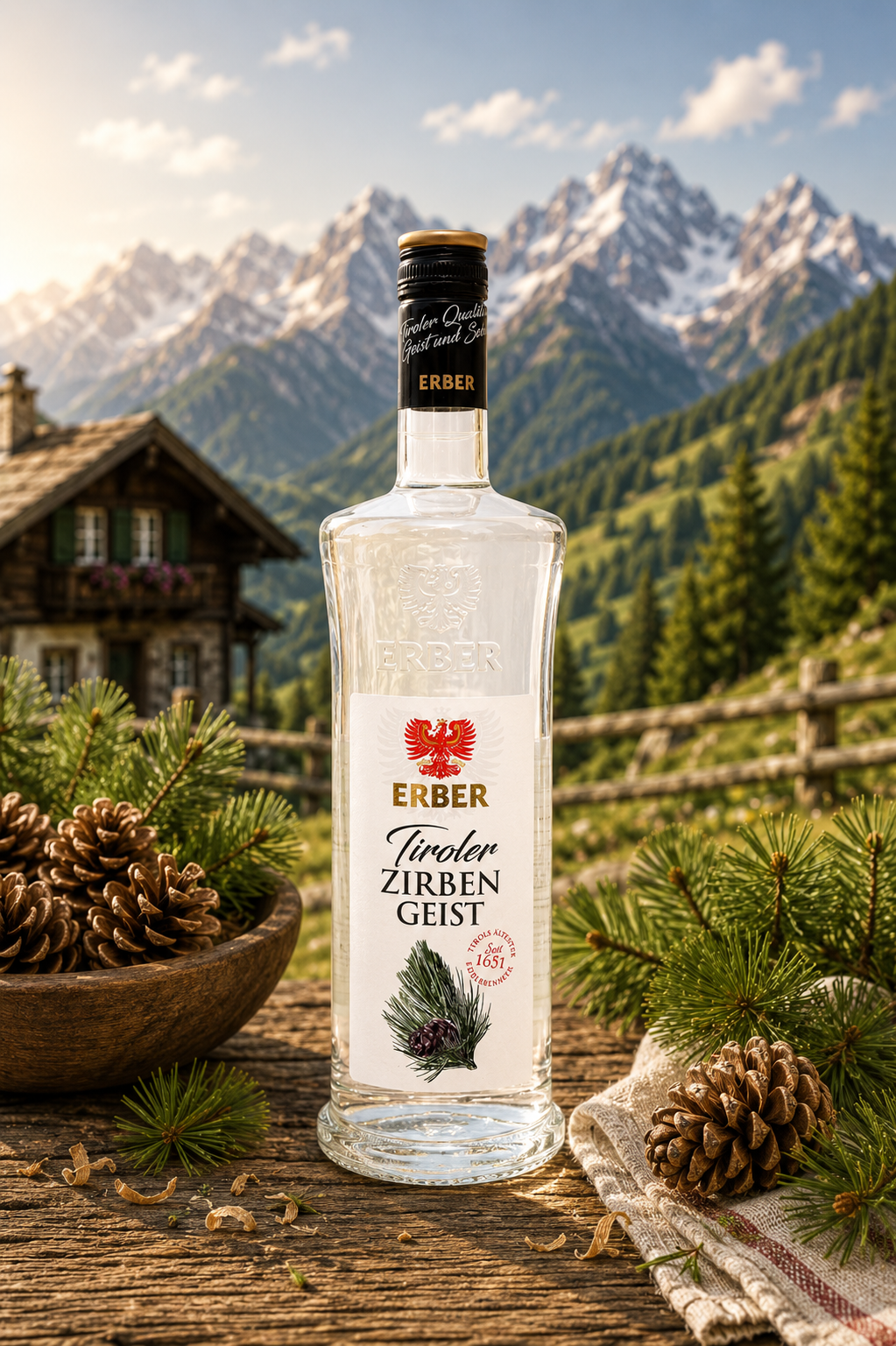 Zirben Geist 38 % - 1000ml