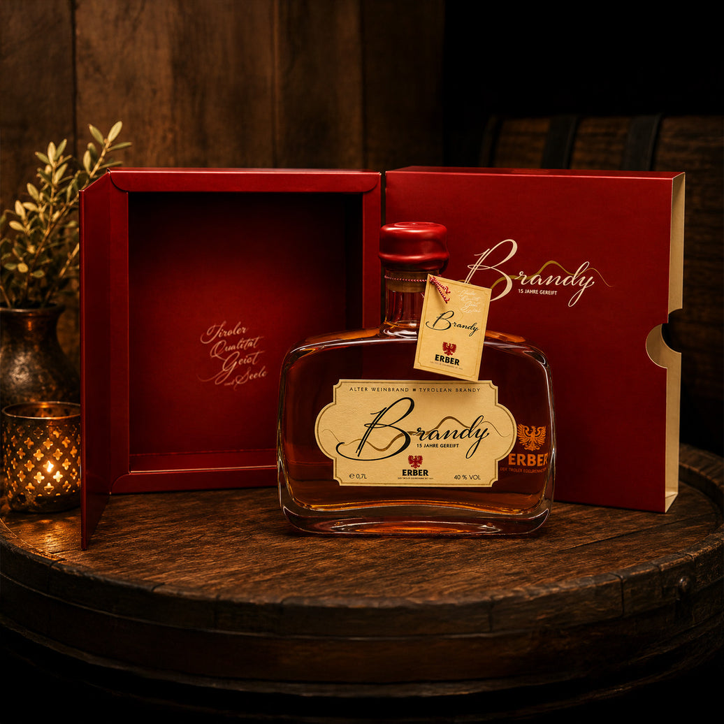 Brandy 40% - 15 jahre gereift - 0,7 l