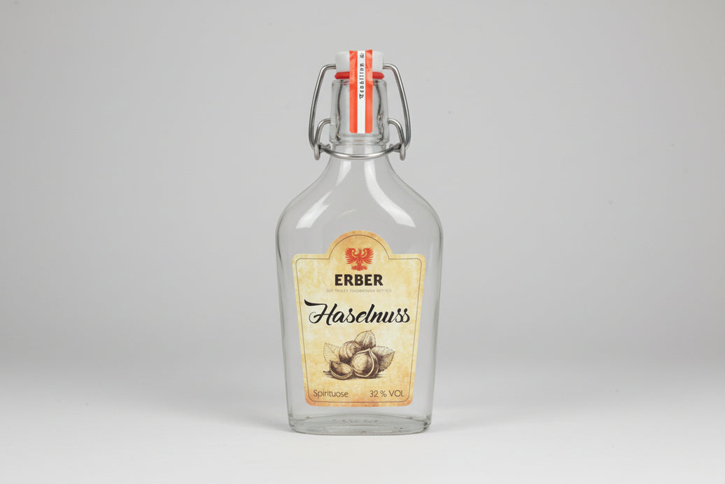 Haselnuss Spirituose 32% - Flachmann - 200 ml