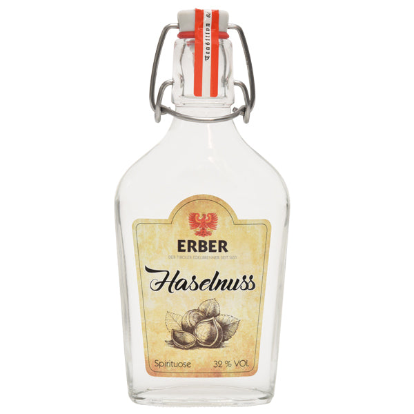 Haselnuss Spirituose 32% - Flachmann - 200 ml