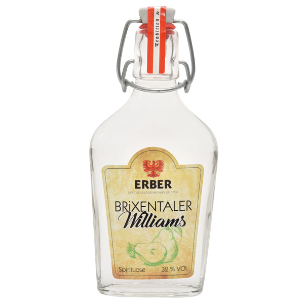 Williamsbirn Spirituose+Destillat 32% - Flachmann - 200 ml