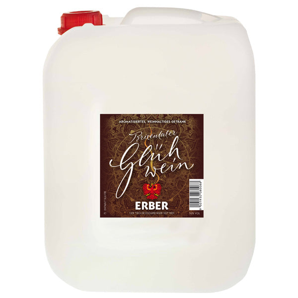 Brixentaler Glühwein 10% Rot - 10 Liter Kanister