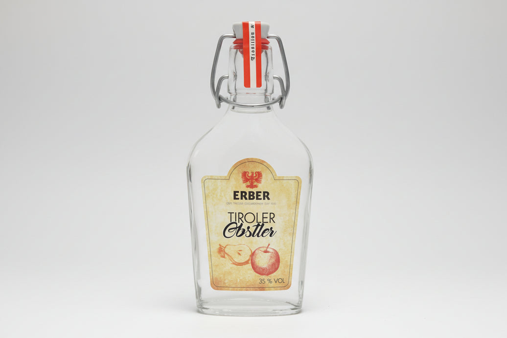 Obst Schnaps 35% - Flachmann - 200 ml