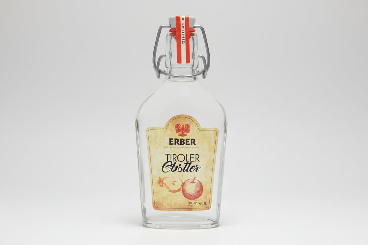 Obst Schnaps 35% - Flachmann - 200 ml