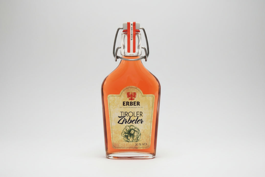 Tiroler Zirbener 30% - Flachmann - 200 ml