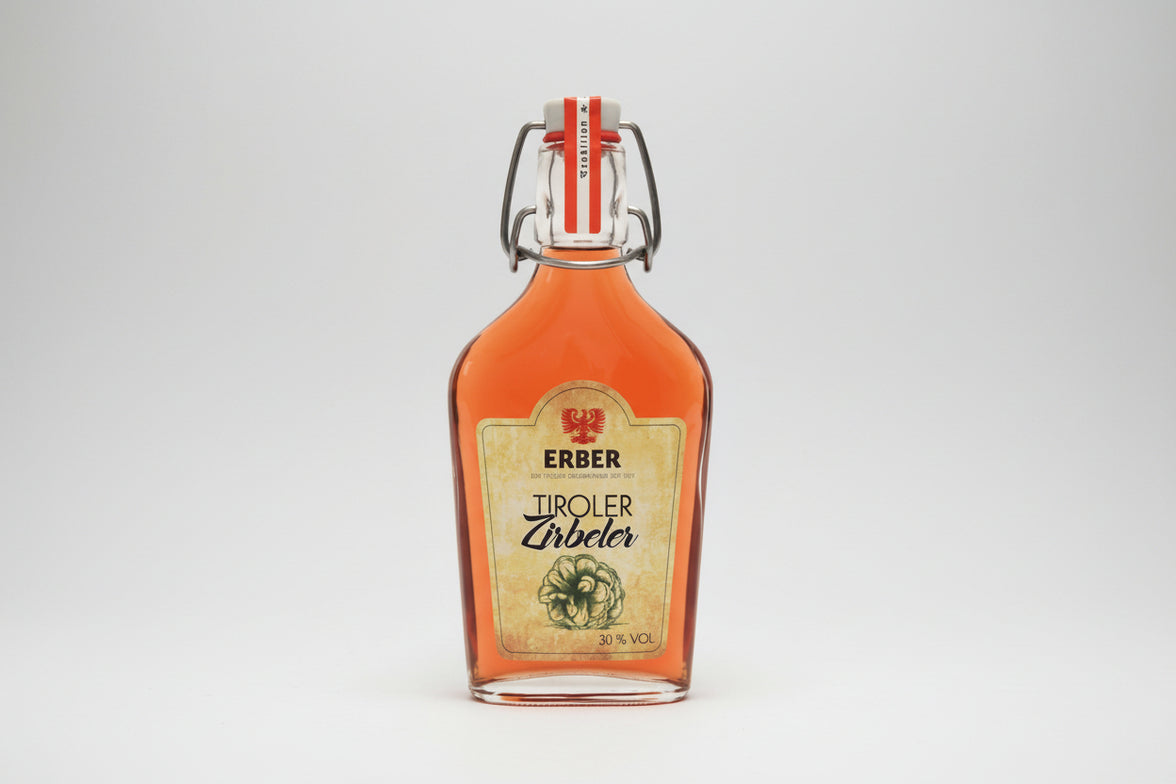 Tiroler Zirbener 30% - Flachmann - 200 ml