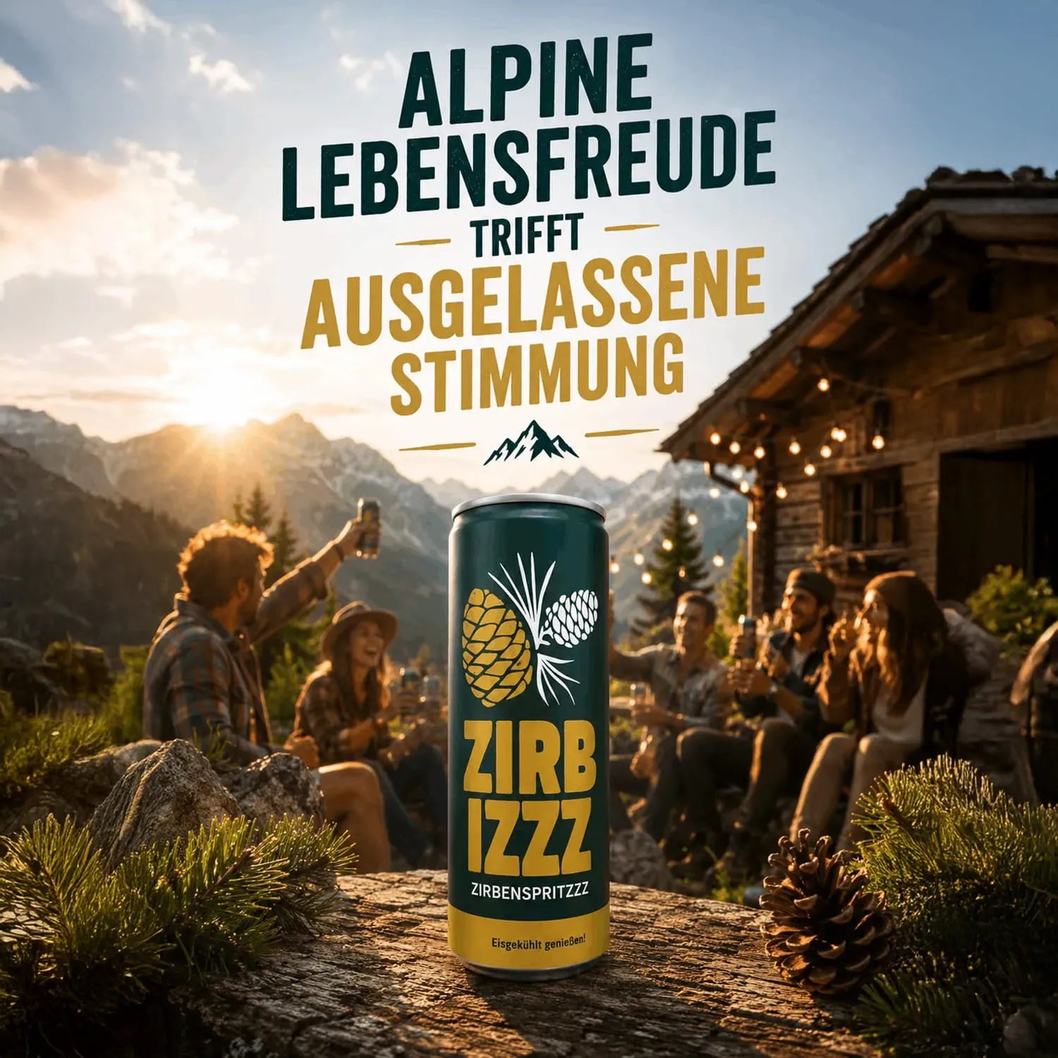 Zirbizzz - Zirben Spritzer - 12er Tray