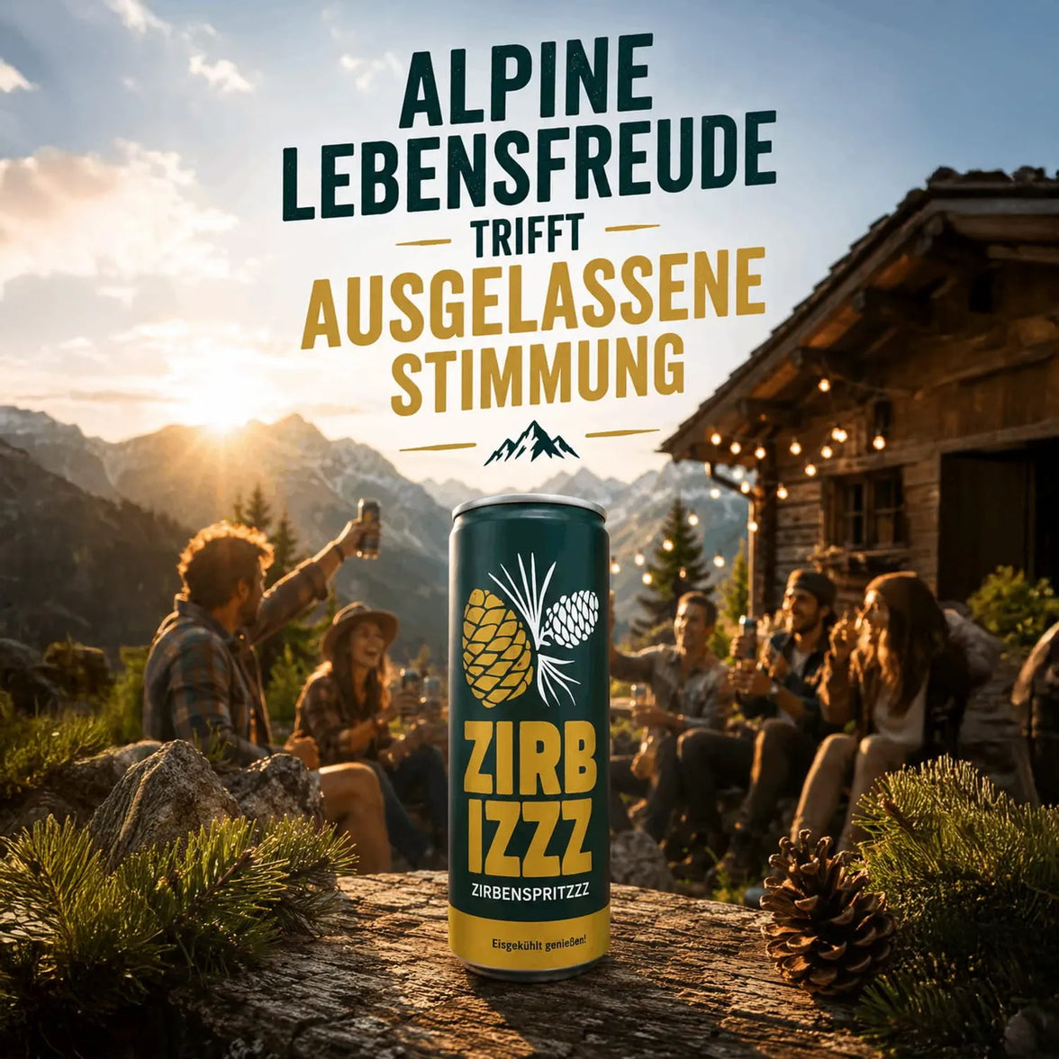 Zirbizzz - Zirben Spritzer - 12er Tray