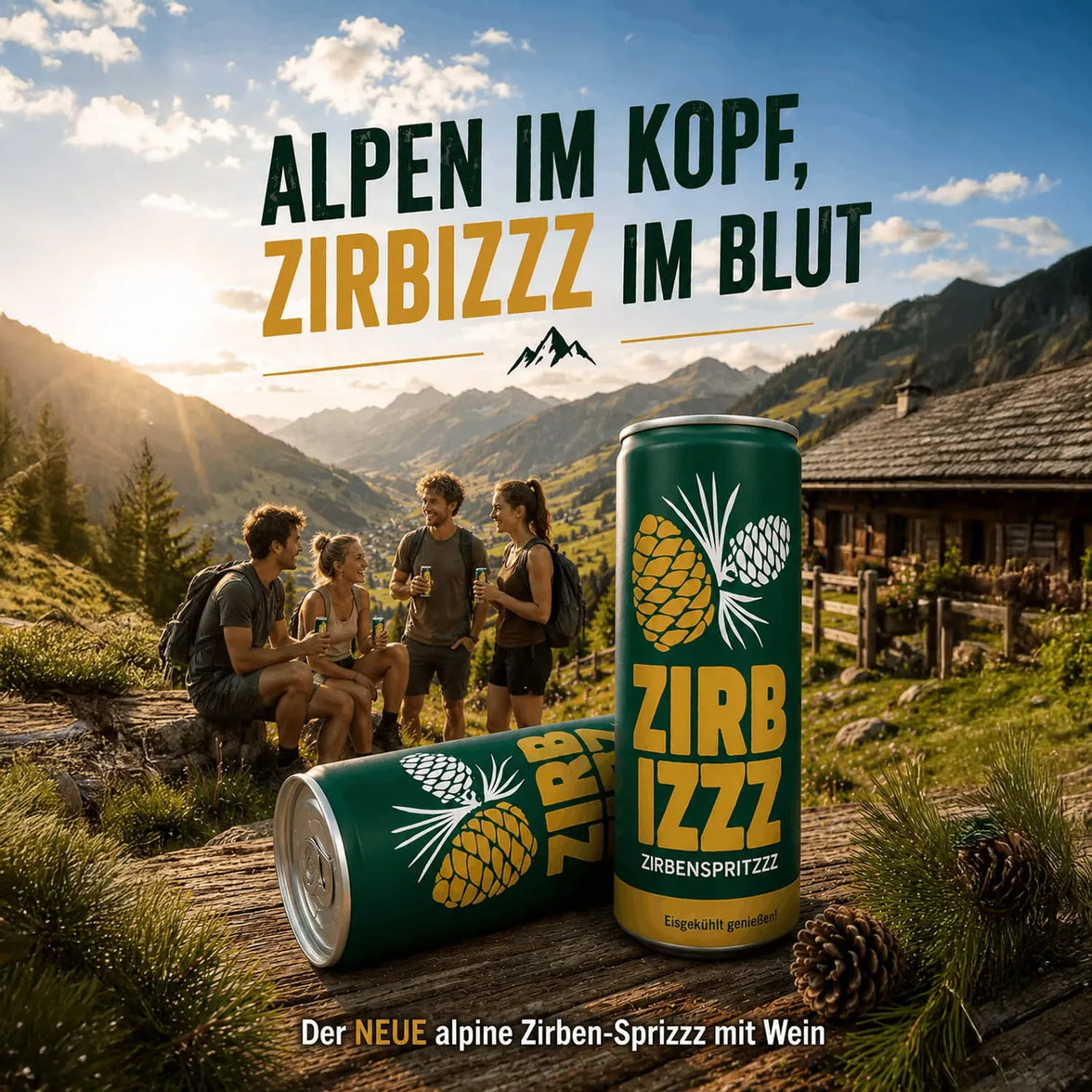 Zirbizzz - Zirben Spritzer - 12er Tray